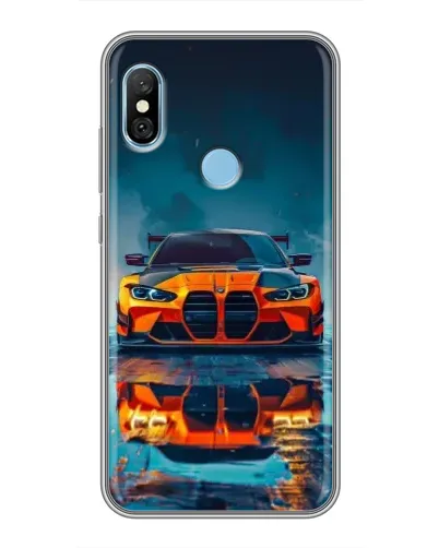 Чехол для Xiaomi Redmi 6 pro с картинкой «BMW — золотая эмблема» Чехол для Xiaomi Redmi 6 pro с картинкой «BMW — золотая эмблема»