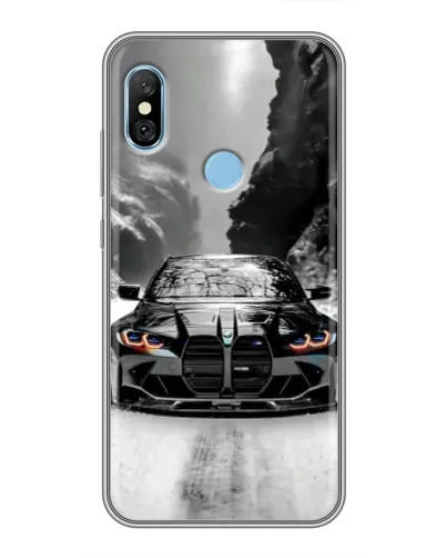 Чехол для Xiaomi Redmi 6 pro с картинкой «BMW — акварельный дрифт» Чехол для Xiaomi Redmi 6 pro с картинкой «BMW — акварельный дрифт»