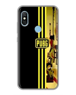 Чехол для Xiaomi Redmi 6 pro с картинкой «PUBG — камуфляжный шлем»