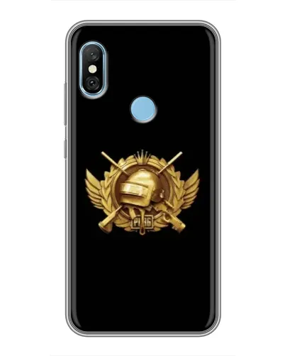 Чехол для Xiaomi Redmi 6 pro с картинкой «PUBG — оранжевый градиент» Чехол для Xiaomi Redmi 6 pro с картинкой «PUBG — оранжевый градиент»