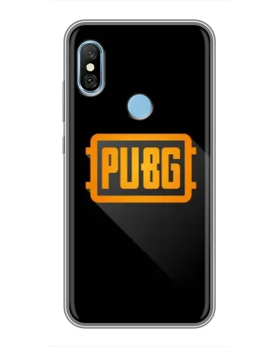 Чехол для Xiaomi Redmi 6 pro с картинкой «PUBG — рамка лого» Чехол для Xiaomi Redmi 6 pro с картинкой «PUBG — рамка лого»