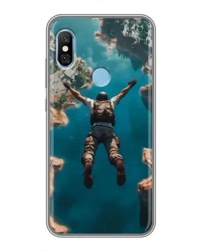 Чехол для Xiaomi Redmi 6 pro с картинкой «PUBG — свободное падение» Чехол для Xiaomi Redmi 6 pro с картинкой «PUBG — свободное падение»