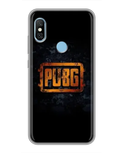 Чехол для Xiaomi Redmi 6 pro с картинкой «PUBG — золотой логотип» Чехол для Xiaomi Redmi 6 pro с картинкой «PUBG — золотой логотип»