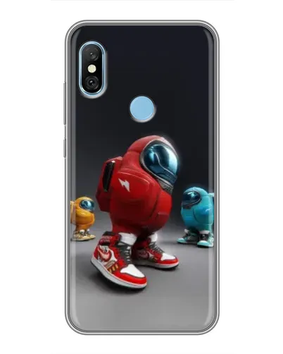 Чехол для Xiaomi Redmi 6 pro с картинкой «Among Us — 3D стиль» Чехол для Xiaomi Redmi 6 pro с картинкой «Among Us — 3D стиль»