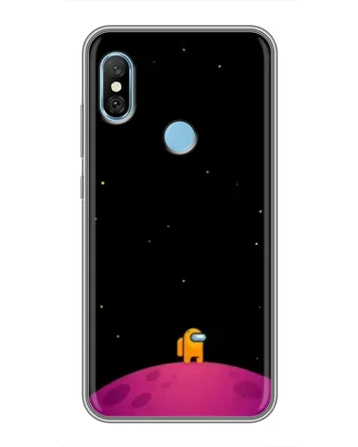 Чехол для Xiaomi Redmi 6 pro с картинкой «Одинокий герой на планете» Чехол для Xiaomi Redmi 6 pro с картинкой «Одинокий герой на планете»