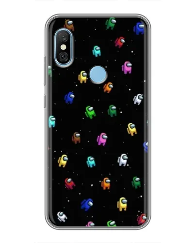 Чехол для Xiaomi Redmi 6 pro с картинкой «Экипаж Among Us» Чехол для Xiaomi Redmi 6 pro с картинкой «Экипаж Among Us»