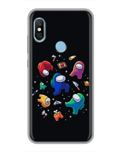 Чехол для Xiaomi Redmi 6 pro с картинкой «Among Us космос» Чехол для Xiaomi Redmi 6 pro с картинкой «Among Us космос»