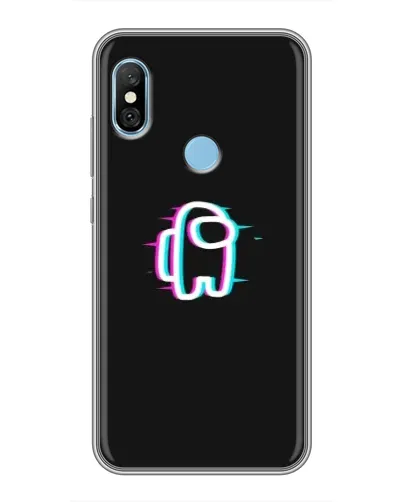 Чехол для Xiaomi Redmi 6 pro с картинкой «Among Us неон» Чехол для Xiaomi Redmi 6 pro с картинкой «Among Us неон»