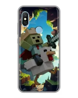 Чехол для Xiaomi Redmi 6 pro с картинкой «Стив и гусь»