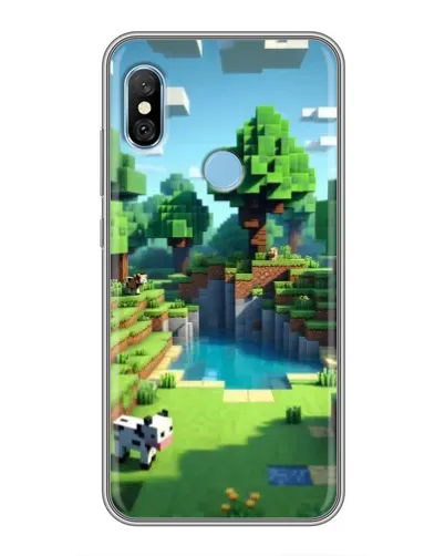 Чехол для Xiaomi Redmi 6 pro с картинкой «Minecraft летний день» Чехол для Xiaomi Redmi 6 pro с картинкой «Minecraft летний день»