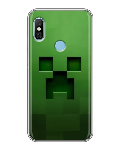 Чехол для Xiaomi Redmi 6 pro с картинкой «Крипер микро-дизайн» Чехол для Xiaomi Redmi 6 pro с картинкой «Крипер микро-дизайн»