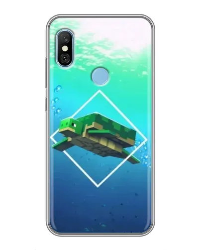 Чехол для Xiaomi Redmi 6 pro с картинкой «Черепаха Minecraft» Чехол для Xiaomi Redmi 6 pro с картинкой «Черепаха Minecraft»
