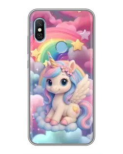 Чохол для Xiaomi Redmi 6 pro з картинкою «Маленький єдиноріг»