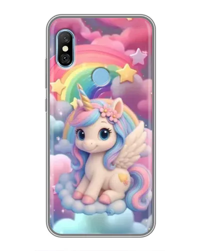 Чохол для Xiaomi Redmi 6 pro з картинкою «Маленький єдиноріг»