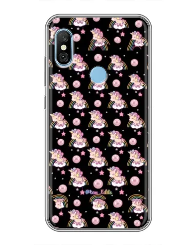Чохол для Xiaomi Redmi 6 pro з картинкою «Magic Unicorn паттерн»