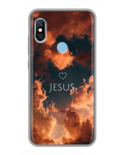 Чехол для Xiaomi Redmi 6 pro с картинкой «Сияние Имени Jesus» Чехол для Xiaomi Redmi 6 pro с картинкой «Сияние Имени Jesus»