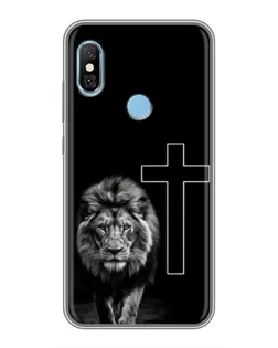 Чехол для Xiaomi Redmi 6 pro с картинкой «Лев и Крест» Чехол для Xiaomi Redmi 6 pro с картинкой «Лев и Крест»