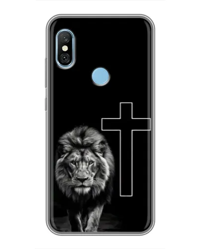 Чехол для Xiaomi Redmi 6 pro с картинкой «Лев и Крест» Чехол для Xiaomi Redmi 6 pro с картинкой «Лев и Крест»