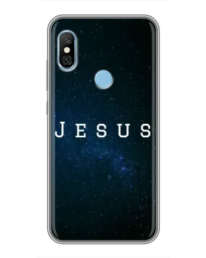 Чехол для Xiaomi Redmi 6 pro с картинкой «Звездное небо Jesus» Чехол для Xiaomi Redmi 6 pro с картинкой «Звездное небо Jesus»