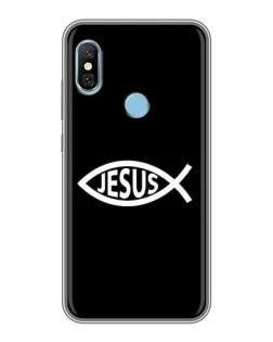 Чехол для Xiaomi Redmi 6 pro с картинкой «Классический Jesus»