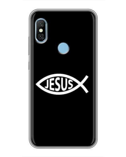 Чехол для Xiaomi Redmi 6 pro с картинкой «Классический Jesus» Чехол для Xiaomi Redmi 6 pro с картинкой «Классический Jesus»