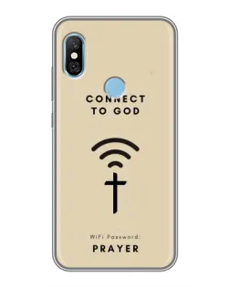 Чехол для Xiaomi Redmi 6 pro с картинкой «Молитва Connect»
