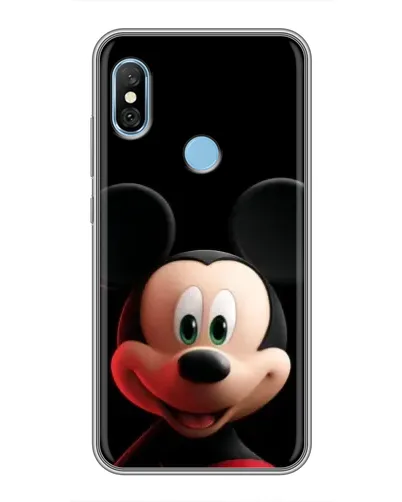 Чехол для Xiaomi Redmi 6 pro с картинкой «Улыбающийся Микки Маус» Чехол для Xiaomi Redmi 6 pro с картинкой «Улыбающийся Микки Маус»