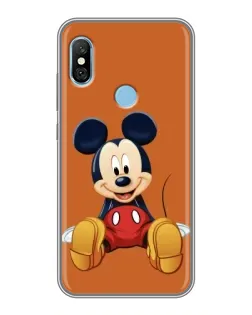 Чехол для Xiaomi Redmi 6 pro с картинкой «Микки отдыхает»