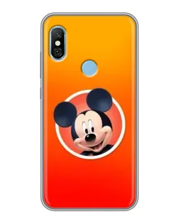 Чехол для Xiaomi Redmi 6 pro с картинкой «Mickey в круге»