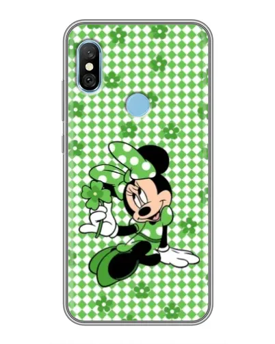 Чехол для Xiaomi Redmi 6 pro с картинкой «Mickey в клетку» Чехол для Xiaomi Redmi 6 pro с картинкой «Mickey в клетку»