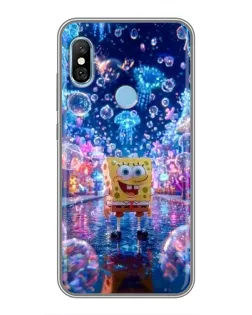 Чехол для Xiaomi Redmi 6 pro с картинкой «Неоновый океан»