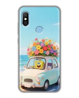 Чехол для Xiaomi Redmi 6 pro с картинкой «Автомобильное путешествие»