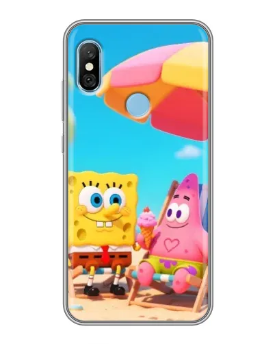 Чехол для Xiaomi Redmi 6 pro с картинкой «Отдых на пляже» Чехол для Xiaomi Redmi 6 pro с картинкой «Отдых на пляже»