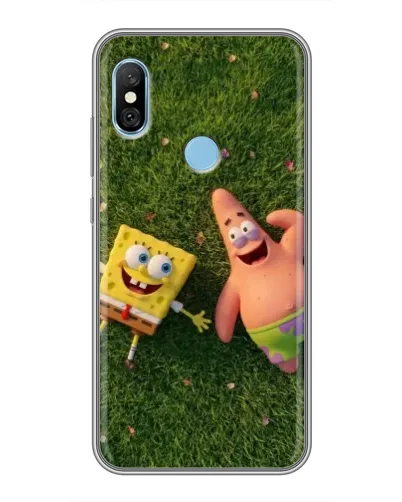 Чехол для Xiaomi Redmi 6 pro с картинкой «Друзья на лужайке» Чехол для Xiaomi Redmi 6 pro с картинкой «Друзья на лужайке»