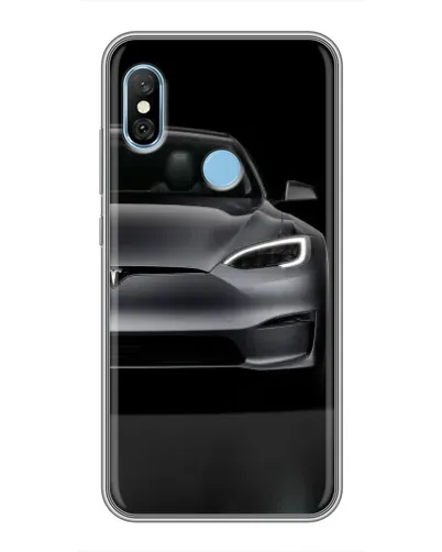 Чехол для Xiaomi Redmi 6 pro с картинкой «Tesla Model S Look» Чехол для Xiaomi Redmi 6 pro с картинкой «Tesla Model S Look»