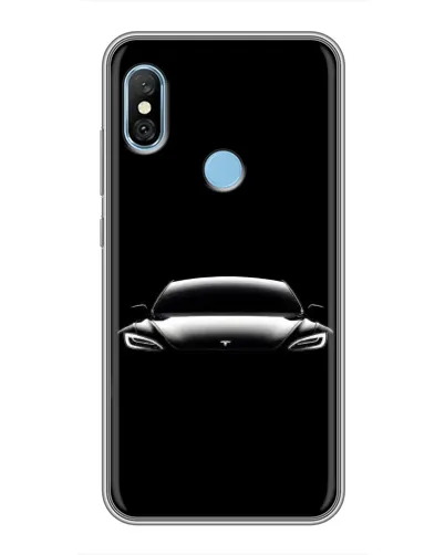 Чехол для Xiaomi Redmi 6 pro с картинкой «Фары Tesla Night» Чехол для Xiaomi Redmi 6 pro с картинкой «Фары Tesla Night»