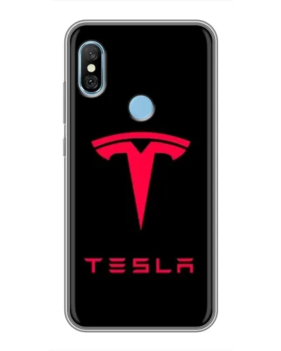 Чехол для Xiaomi Redmi 6 pro с картинкой «Tesla Red Logo» Чехол для Xiaomi Redmi 6 pro с картинкой «Tesla Red Logo»