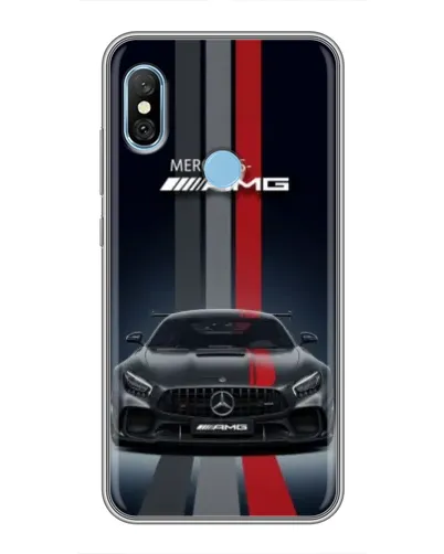 Чехол для Xiaomi Redmi 6 pro с картинкой «Mercedes — белый карбон» Чехол для Xiaomi Redmi 6 pro с картинкой «Mercedes — белый карбон»