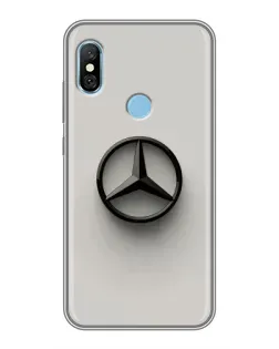 Чехол для Xiaomi Redmi 6 pro с картинкой «Mercedes Maybach стиль» Чехол для Xiaomi Redmi 6 pro с картинкой «Mercedes Maybach стиль»