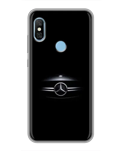 Чехол для Xiaomi Redmi 6 pro с картинкой «Mercedes — абстрактные линии» Чехол для Xiaomi Redmi 6 pro с картинкой «Mercedes — абстрактные линии»