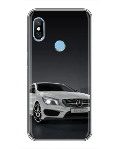 Чехол для Xiaomi Redmi 6 pro с картинкой «Mercedes AMG GT Silver» Чехол для Xiaomi Redmi 6 pro с картинкой «Mercedes AMG GT Silver»