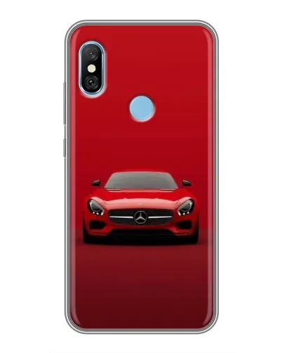 Чехол для Xiaomi Redmi 6 pro с картинкой «Красный Mercedes AMG» Чехол для Xiaomi Redmi 6 pro с картинкой «Красный Mercedes AMG»