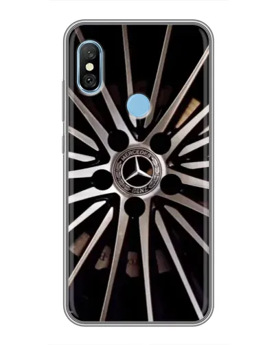 Чехол для Xiaomi Redmi 6 pro с картинкой «Диск Mercedes» Чехол для Xiaomi Redmi 6 pro с картинкой «Диск Mercedes»