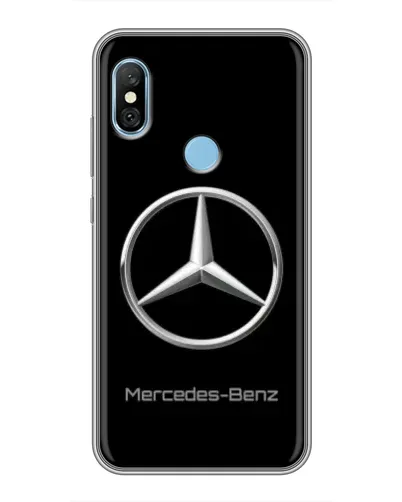 Чехол для Xiaomi Redmi 6 pro с картинкой «Mercedes Silver Logo» Чехол для Xiaomi Redmi 6 pro с картинкой «Mercedes Silver Logo»