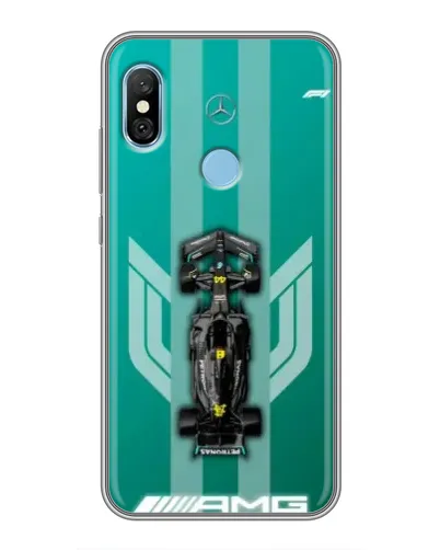 Чехол для Xiaomi Redmi 6 pro с картинкой «Mercedes AMG Petronas» Чехол для Xiaomi Redmi 6 pro с картинкой «Mercedes AMG Petronas»