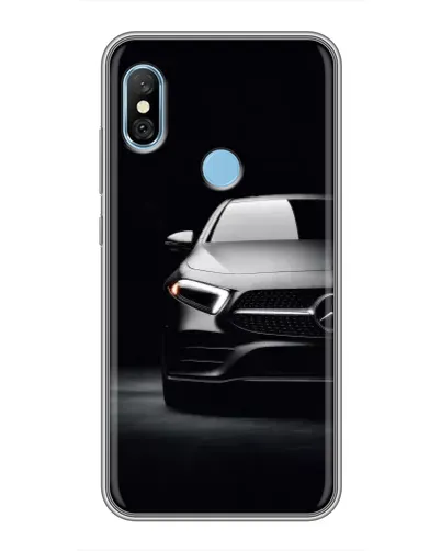 Чехол для Xiaomi Redmi 6 pro с картинкой «Свет фар Mercedes» Чехол для Xiaomi Redmi 6 pro с картинкой «Свет фар Mercedes»