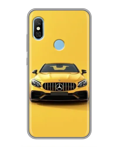 Чехол для Xiaomi Redmi 6 pro с картинкой «Желтый Mercedes GT» Чехол для Xiaomi Redmi 6 pro с картинкой «Желтый Mercedes GT»