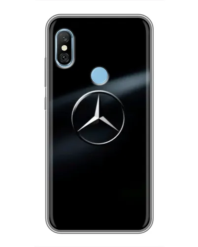 Чехол для Xiaomi Redmi 6 pro с картинкой «Mercedes на металле» Чехол для Xiaomi Redmi 6 pro с картинкой «Mercedes на металле»