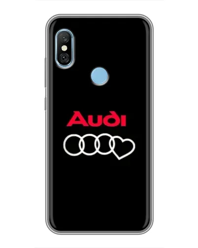 Чехол для Xiaomi Redmi 6 pro с картинкой «Логотип Audi Heart» Чехол для Xiaomi Redmi 6 pro с картинкой «Логотип Audi Heart»