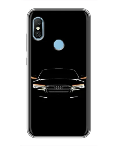 Чехол для Xiaomi Redmi 6 pro с картинкой «Audi — ночной контур» Чехол для Xiaomi Redmi 6 pro с картинкой «Audi — ночной контур»